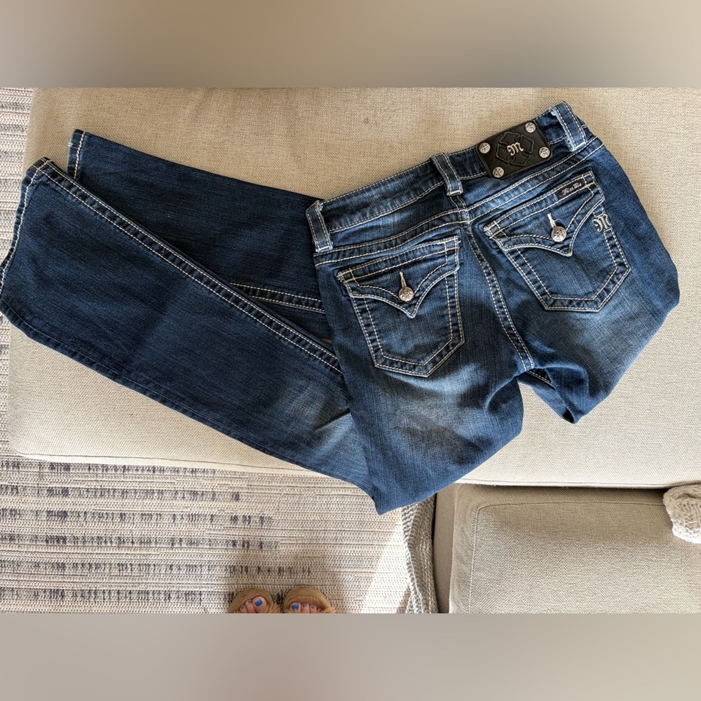✨SOLD✨ Miss me jeans bootcut size 26 equivalent to a size 2-4